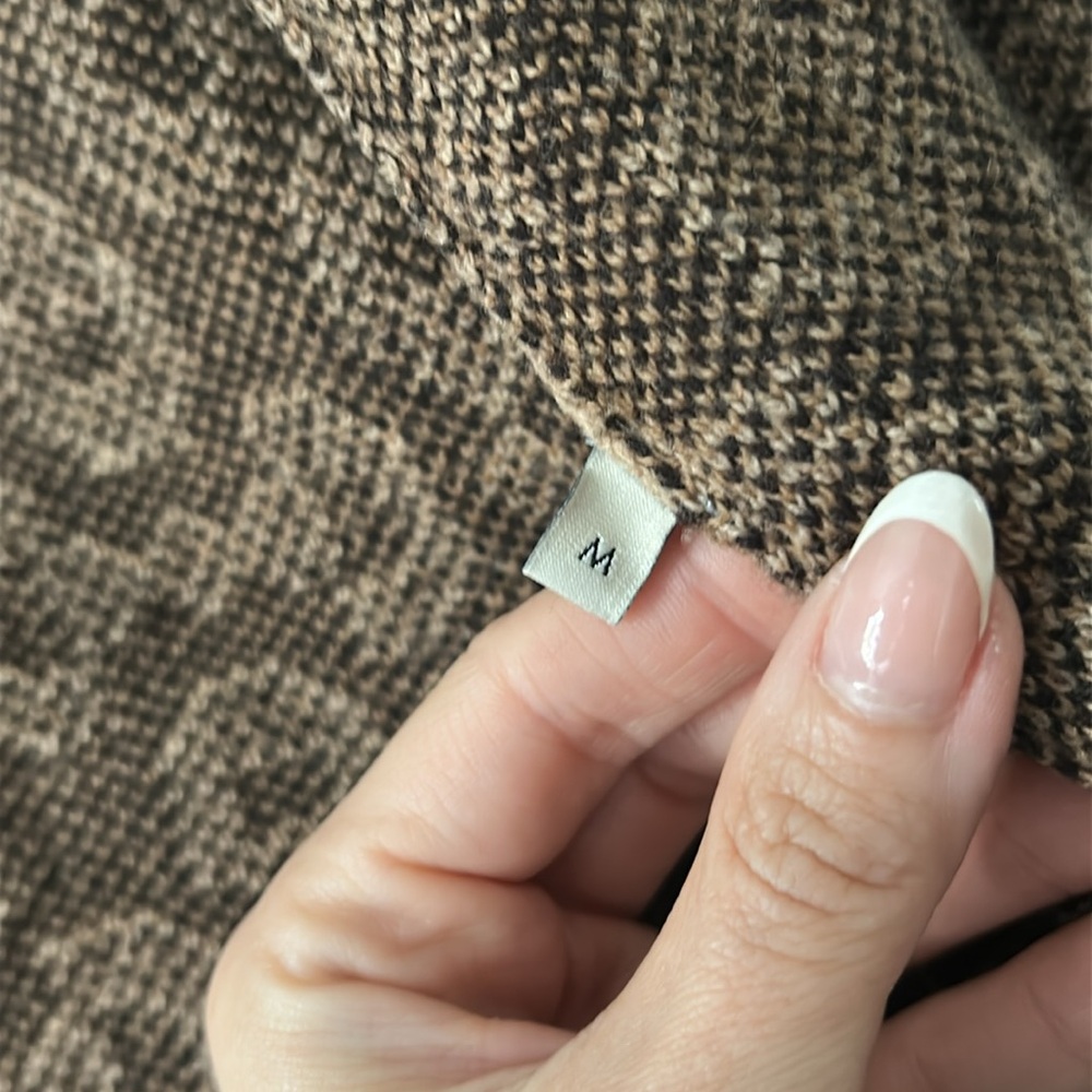 Gucci Beige and Dark Brown Horsebit Patterned Cardigan - Picture 5 of 5